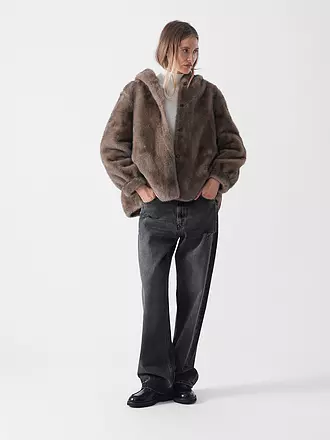 PRIDE TO BE | Jacke in Felloptik HOVY | 